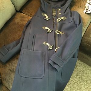 Navy JCrew peacoat 🧥